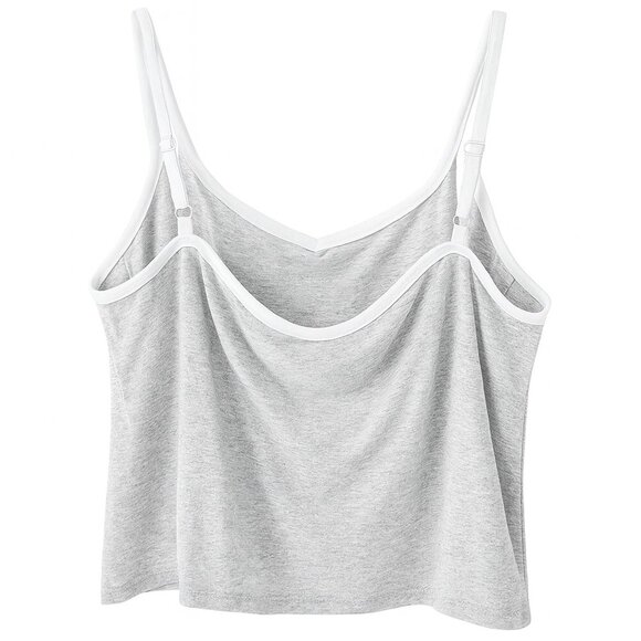 Skinny Dip Gray Cat Graphic Tank Top – Size XXL | Trendy and Comfortable - Picture 2 of 3